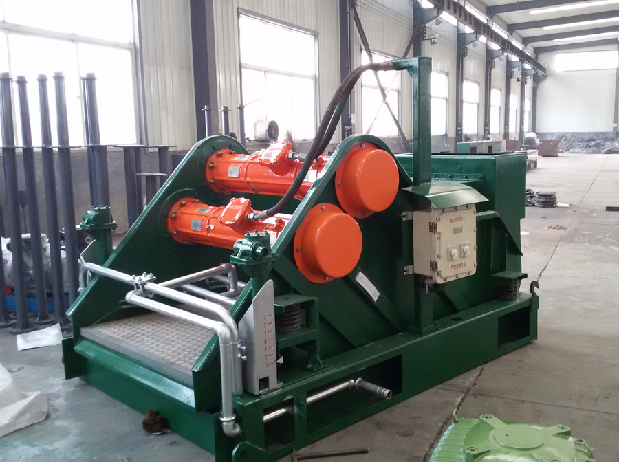 單聯雙軌跡橢圓泥漿振動篩