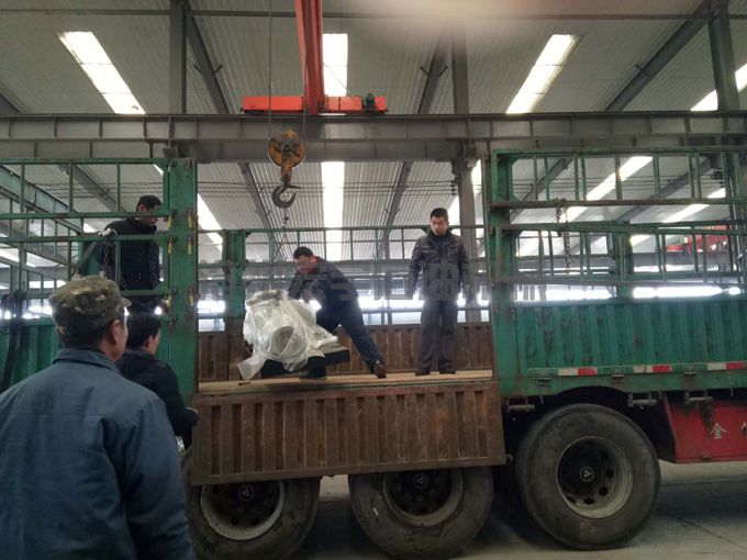 四川廣漢某公司訂購的泥漿攪拌器發貨